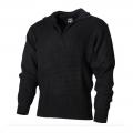 Pullover troyer noir mfh