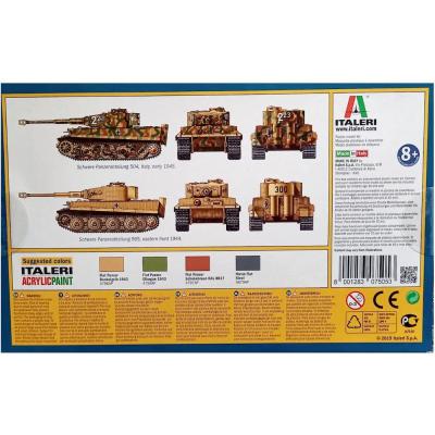 Pz kpfw vi tiger 1 ausf e italeri ref7505