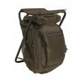 Sac a dos avec tabouret vert
