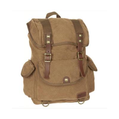 Sac a dos canvas tan