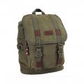 Sac a dos canvas vert