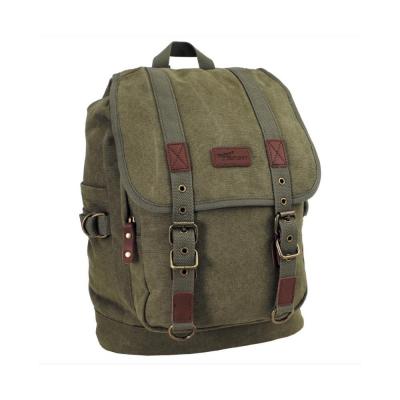 Sac a dos canvas vert