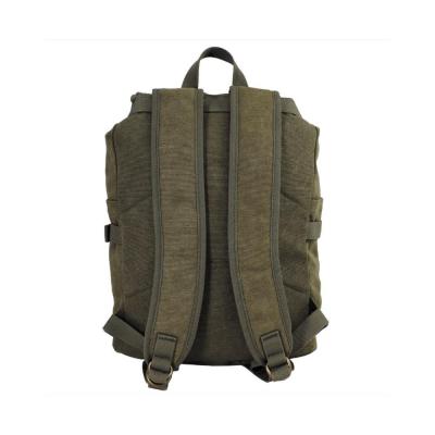 Sac a dos canvas vert