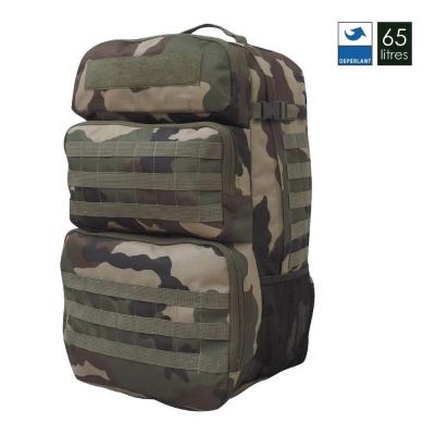 Sac a dos militaire double acces 65litres camo ce