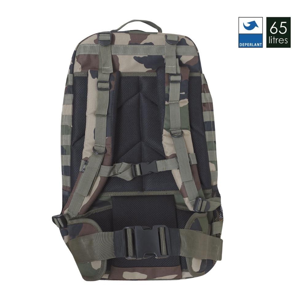Sac a dos militaire double acces 65litres camouflage cce