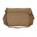 Sac a main canvas pt brun avec bretelles