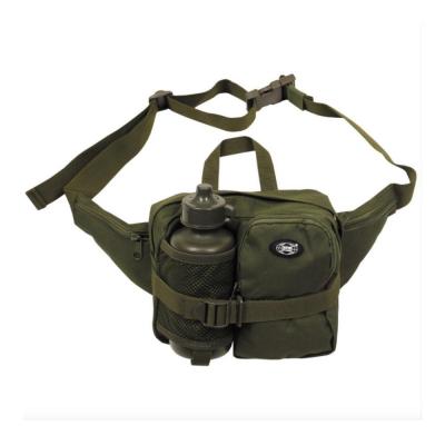 Sac banane avec gourde kaki