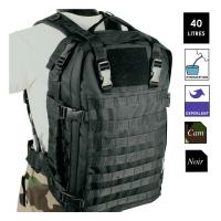 Sac d assaut militaire noir opex