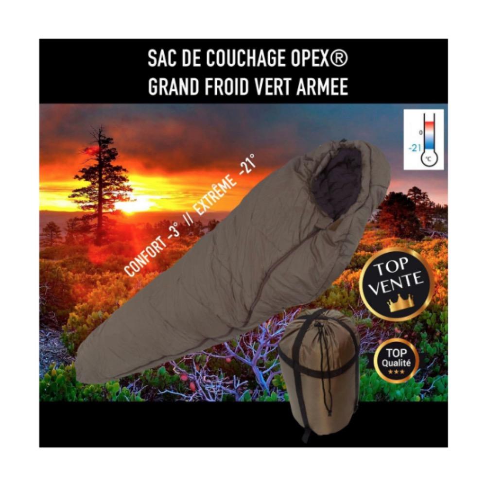 Sac de couchage opex grand froid extreme