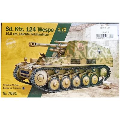 Sdkfz 124 wespe ref 7061 italeri