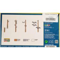 Set decors maquette poteaux ref 404 italeri1