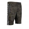 Shorts de sport camouflage woodland