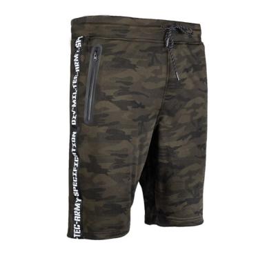 Shorts de sport camouflage woodland