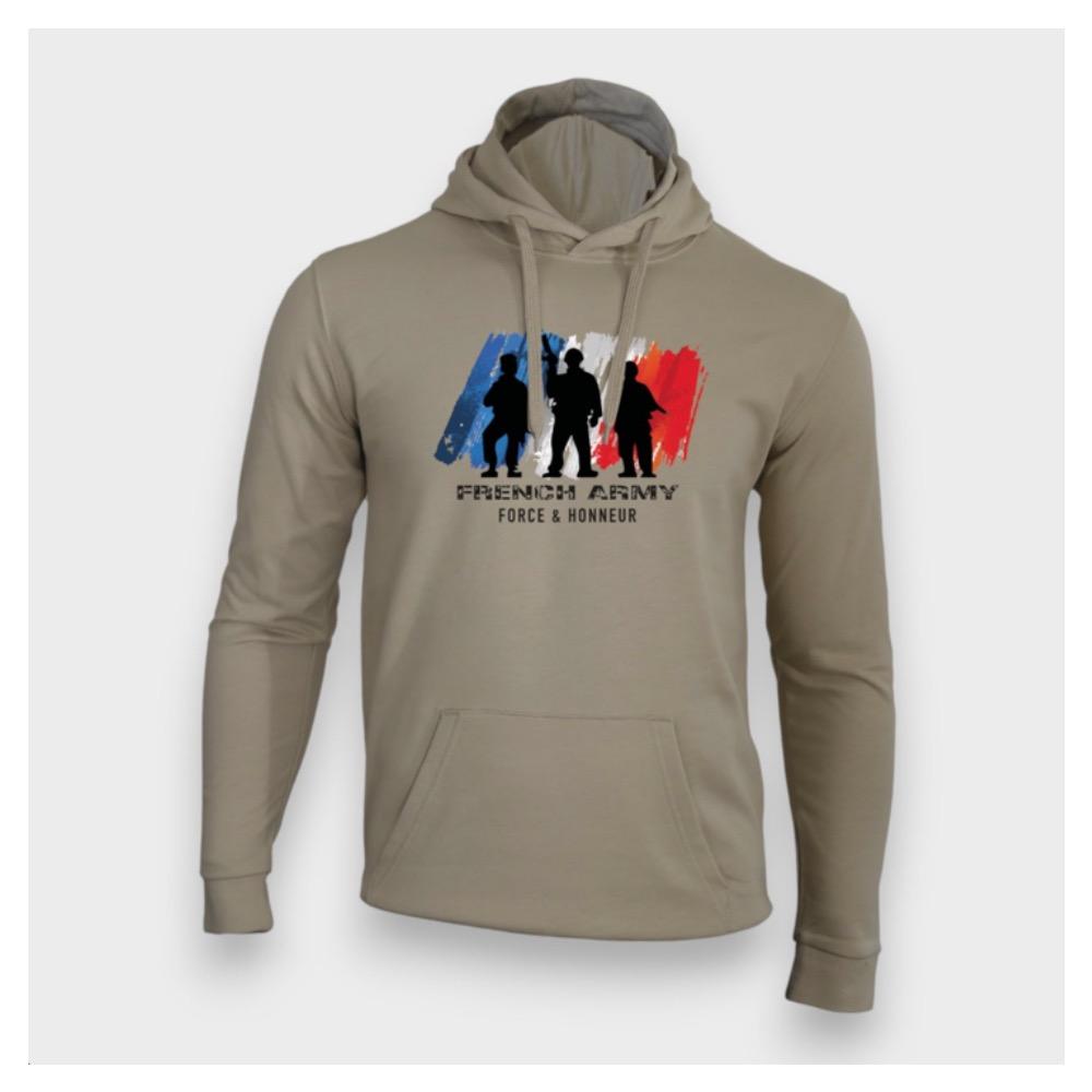 Sweat capuche summit french army