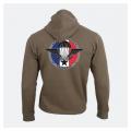 Sweat capuche summit para tricolore