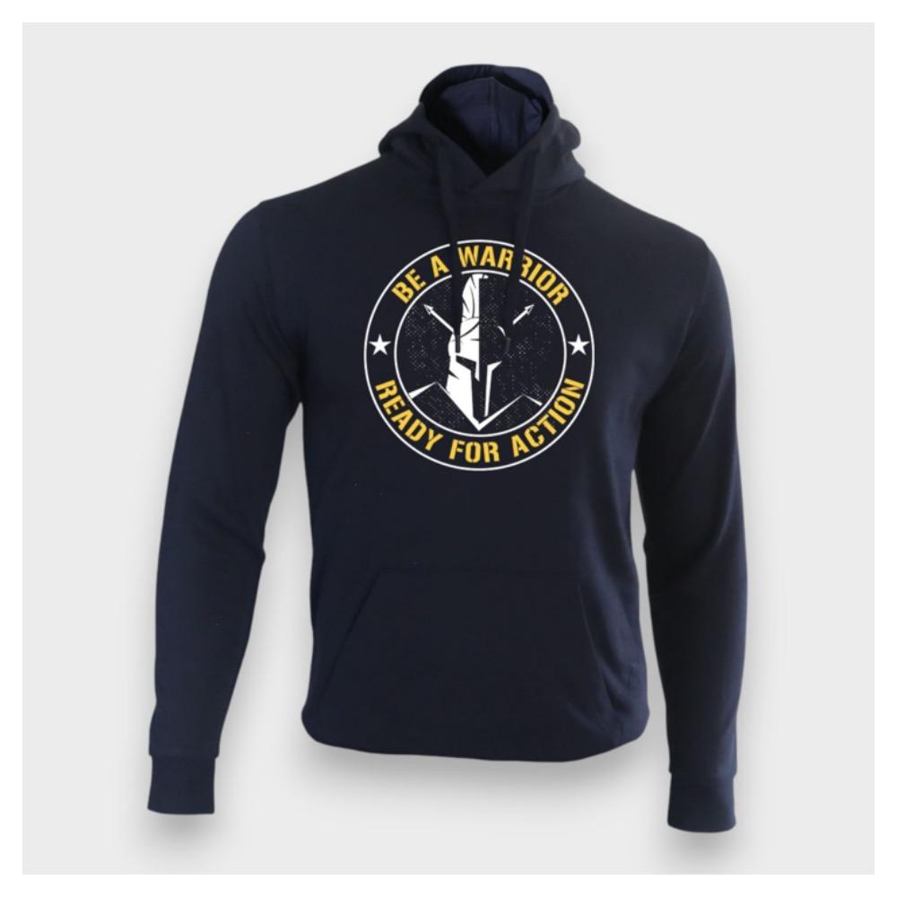 Sweat capuche summit warrior marine