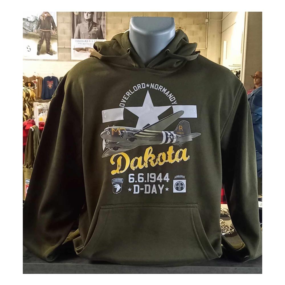 Sweat capuche vert d day dakota c47