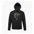 Sweat shirt punisher camo noir