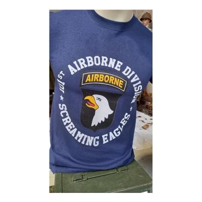 T-Shirt 101éme Airborne Bleu