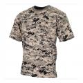 T shirt camouflage digital urbain mfh