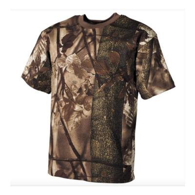 T shirt camouflage marron chasseur mfh