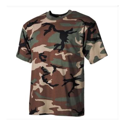 T shirt camouflage woodland mfh