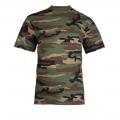 T shirt enfants kids camouflage woodland