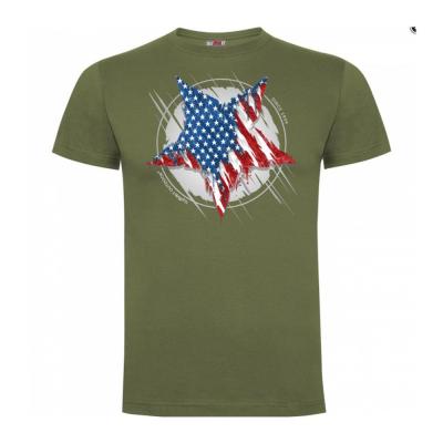 T shirt etoile usa rouge