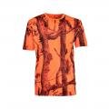 T shirt ghostcamo enfants orange percussion