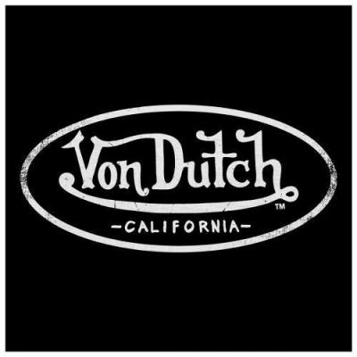 T shirt homme von dutch logo col v z 500