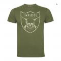 T shirt infidel verd od
