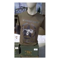 T shirt jeep willys mb vert od 