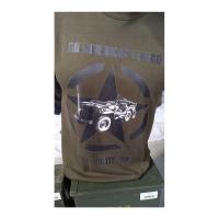 T shirt jeep willys vert od