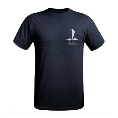 T shirt strong logo marine nationale a10