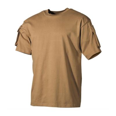 US T-Shirt manches courtes Coyote Tan avec poches