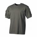 T shirt tactical vert od avec poches mfh