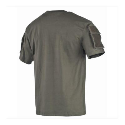 T shirt tactical vert od avec poches mfh 
