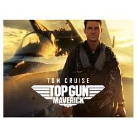 T shirt top gun maverick bleu2