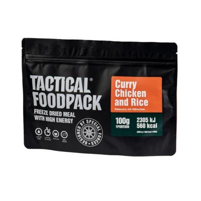 Tactical food pack poulet curry et riz