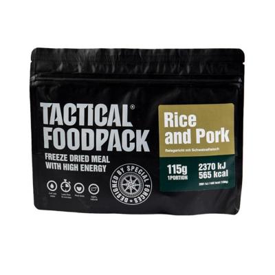 Tactical food pack riz et porc 