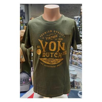 Tee shirt prest von dutch vert olive