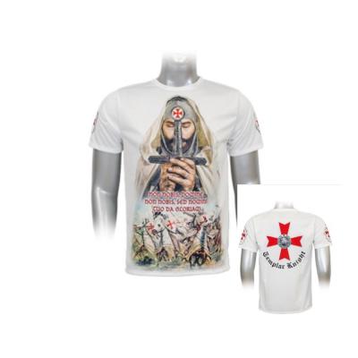 Tee shirt templiers blanc