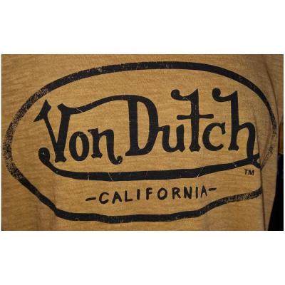 Tee shirt von dutch california marron