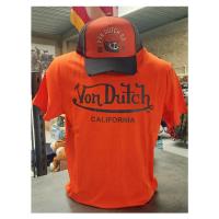 Tee shirt von dutch first orange2
