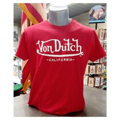 Tee shirt von dutch life rouge