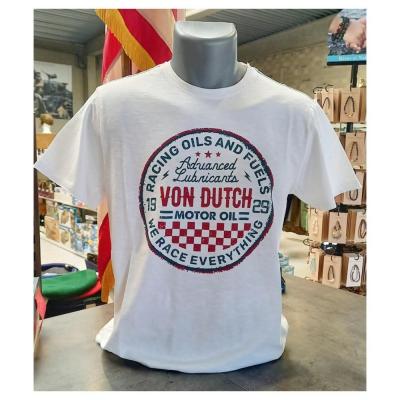 Tee shirt von dutch old blanc