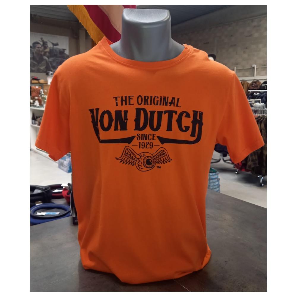 Tee shirt von dutch orange orig