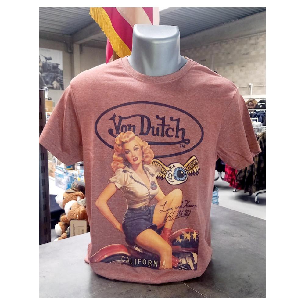 Tee shirt von dutch pinup1