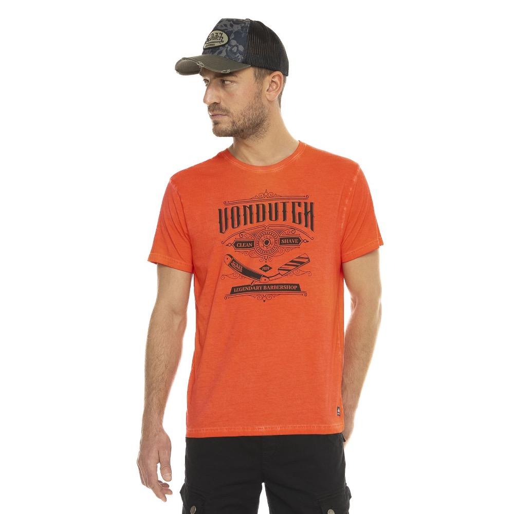 Tee shirt von dutch razor orange1