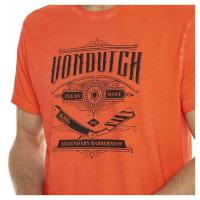 Tee shirt von dutch razor orange2